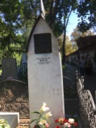 La tomba di Čechov (foto storta, la raddrizzo domani)